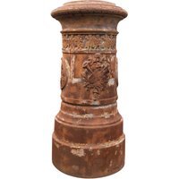 Alte gusseiserne Säule von BISCOTTINI