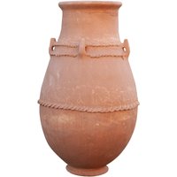 Amphore mit traditionellen Terrakotta-Griffen aus der Sahara-Wüste von BISCOTTINI