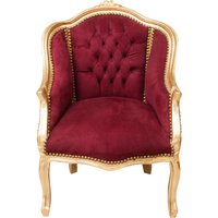 Biscottini - Esszimmerstuhl Küchenstuhl aus Holz 56x78x62 cm Sessel Schlafzimmer gepolsterter Sessel Stuhl mit Armlehnen im Barockstil Biscottini - Esszimmerstuhl Küchenstuhl aus Holz 56x78x62 cm Sessel Schlafzimmer gepolsterter Sessel Stuhl mit Armlehnen im Barockstil von BISCOTTINI