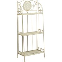 Etagere Balkon-Pflanzgefäß aus Schmiedeeisen, Pflanzenstütze, Blumentopfhalter, Regal für Außen- und Zimmerpflanzen von BISCOTTINI