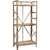 Etagere Shabby aus Eisen mit natürlichem Antik-Finish von BISCOTTINI