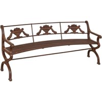 Biscottini - Gartenbank Eisen 176x58x102 cm Garten- und Eingangssofa 3-Sitzer Metallbank für draußen Gartenstuhl Gusseisen Biscottini - Gartenbank Eisen 176x58x102 cm Garten- und Eingangssofa 3-Sitzer Metallbank für draußen Gartenstuhl Gusseisen von BISCOTTINI