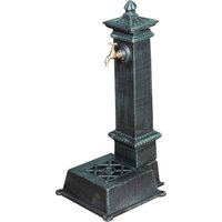 Gartenbrunnen Säulenbrunnen 77x37x30 cm Gusseisen Brunnen Gartenbrunnen mit Wasserhahn Metallbrunnen Außenbrunnen Gartenbrunnen Säulenbrunnen 77x37x30 cm Gusseisen Brunnen Gartenbrunnen mit Wasserhahn Metallbrunnen Außenbrunnen von BISCOTTINI