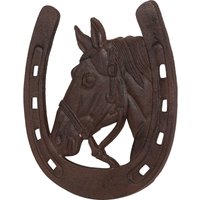 Biscottini - Hufeisen aus Gusseisen mit antikiertem Rost-Finish. Made in Italy von BISCOTTINI