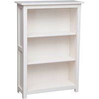 Kleines Country-Bücherregal aus massivem Lindenholz mit antikweißer Oberfläche L68xPR25xH98 cm. Made in Italy Kleines Country-Bücherregal aus massivem Lindenholz mit antikweißer Oberfläche L68xPR25xH98 cm. Made in Italy von BISCOTTINI