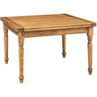 Biscottini - Ländlicher ausziehbarer Klapptisch aus massivem Lindenholz, naturbelassen. Hergestellt in Italien Biscottini - Ländlicher ausziehbarer Klapptisch aus massivem Lindenholz, naturbelassen. Hergestellt in Italien von BISCOTTINI