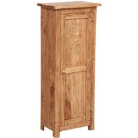 Landhausregal aus massivem Lindenholz natur L40xPR25xH98 cm. Made in Italy von BISCOTTINI