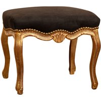 Louis xvi Französischer Fußschemel aus massivem Buchenholz von BISCOTTINI