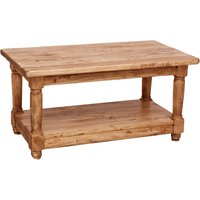 Biscottini - Rustikaler Rauchertisch aus massivem Lindenholz natur L90xPR50xH45 cm. Made in Italy von BISCOTTINI