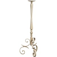 Biscottini - Stehleuchte (Kerzenleuchter) aus Schmiedeeisen L27XPR27XH82 cm. von BISCOTTINI