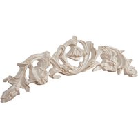 Biscottini - Supraporte aus Holz mit antikiertem weißem Finish L75xPR5,5xH24 cm. Made in Italy Biscottini - Supraporte aus Holz mit antikiertem weißem Finish L75xPR5,5xH24 cm. Made in Italy von BISCOTTINI