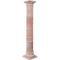 Biscottini - Terracotta Pavillon Pergola Säule 100% Made in Italy vollständig handgefertigt von BISCOTTINI