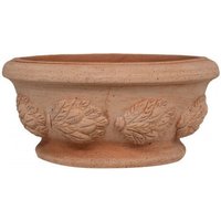 Terrakotta-Schale 100% Made in Italy Handarbeit von BISCOTTINI