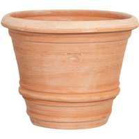 Terrakotta Vase Glatt 40 x 30 Handgefertigt Garten Pflanzer Frostsichere dekorative Blumentöpfe Balkon Blumenvase Pflanzer von BISCOTTINI