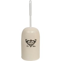 Toilettenbürstenhalter 'Powder Soap' aus weißem Porzellan von BISCOTTINI