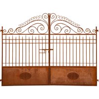 Biscottini - Tor zu Eisen L320XPR7XH245 cm. Hergestellt in Italien Biscottini - Tor zu Eisen L320XPR7XH245 cm. Hergestellt in Italien von BISCOTTINI