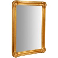 Biscottini - Vertikaler / horizontaler Wandspiegel Spiegel zum Aufhängen aus Holz mit antikem Blattgold-Finish. Hergestellt in Italien Biscottini - Vertikaler / horizontaler Wandspiegel Spiegel zum Aufhängen aus Holz mit antikem Blattgold-Finish. Hergestellt in Italien von BISCOTTINI