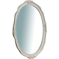 Biscottini - Vertikaler / horizontaler Wandspiegel Spiegel zum Aufhängen aus Holz mit gealterter weißer Oberfläche L37xPR3,5xH51 cm Hergeste Biscottini - Vertikaler / horizontaler Wandspiegel Spiegel zum Aufhängen aus Holz mit gealterter weißer Oberfläche L37xPR3,5xH51 cm Hergeste von BISCOTTINI