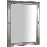 Biscottini - Vertikaler / horizontaler hängender Spiegel L62xPR3xH82 cm antikes Silberende. von BISCOTTINI