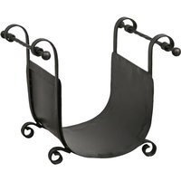 Biscottini - Zeitungsständer aus Schmiedeeisen mit schwarzem Finish L45XPR44XH38 cm von BISCOTTINI