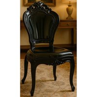 Stühle aus Polycarbonat Küchen- und Wohnzimmerstühle Kunststoffsessel für den Außenbereich Esszimmer- und Schlafzimmersessel von BISCOTTINI