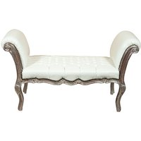 Französische Bank im Louis XVI-Stil aus massivem Buchenholz Französische Bank im Louis XVI-Stil aus massivem Buchenholz von BISCOTTINI