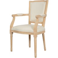 Gepolsterter Stuhl aus Holz und Stoff. Vintage-Stuhl. Schlafzimmersessel. Esszimmerstuhl mit Armlehnen. Moderner Sessel von BISCOTTINI