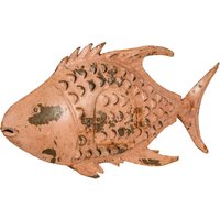 Biscottini - Handbemalter Eisen-Kerzenhalter Fisch von BISCOTTINI
