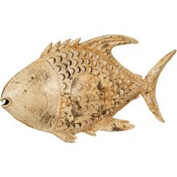 Handbemalter Eisen-Kerzenhalter Fisch von BISCOTTINI