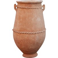Handgefertigte dekorative Sahara-Terrakotta-Vase Runder Übertopf für Gartenpflanzen. Große Töpfe 60x53 cm Amphore im Freien Handgefertigte dekorative Sahara-Terrakotta-Vase Runder Übertopf für Gartenpflanzen. Große Töpfe 60x53 cm Amphore im Freien von BISCOTTINI