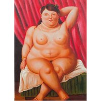 Handgemaltes Ölgemälde auf Leinwand von BISCOTTINI