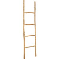 Handtuchhalter Leiter Holz moderner Badezimmerboden Wand zu Wand dekorativer Leiter Handtuchhalter Objekthalter Bücherregal von BISCOTTINI