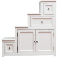 Kommode aus massivem Lindenholz mit antikweißer Oberfläche Made in Italy Kommode aus massivem Lindenholz mit antikweißer Oberfläche Made in Italy von BISCOTTINI