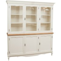 Küchenschrank aus massivem Lindenholz mit weißer Struktur und Platte mit natürlichem Finish L175xPR41xH207 cm. Made in Italy Küchenschrank aus massivem Lindenholz mit weißer Struktur und Platte mit natürlichem Finish L175xPR41xH207 cm. Made in Italy von BISCOTTINI