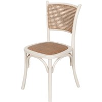 Küchenstuhl 46x90x43 cm Holz- und Rattanstuhl Rustikaler Esszimmerstuhl Moderne Restaurantstühle Vintage Thonet Stuhl von BISCOTTINI