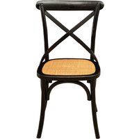 Küchenstuhl aus Holz 47x86x52 cm Moderner Rattanstuhl Rustikaler Thonet Stuhl Esszimmerstuhl Cross Vintage Stuhl Bistrostühle Küchenstuhl aus Holz 47x86x52 cm Moderner Rattanstuhl Rustikaler Thonet Stuhl Esszimmerstuhl Cross Vintage Stuhl Bistrostühle von BISCOTTINI