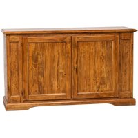 Landhausanrichte aus massivem Lindenholz mit Nussbaum-Finish L180xPR58xH105 cm. Made in Italy Landhausanrichte aus massivem Lindenholz mit Nussbaum-Finish L180xPR58xH105 cm. Made in Italy von BISCOTTINI