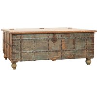 Original antike Truhe aus geschnitztem massivem Teakholz Original antike Truhe aus geschnitztem massivem Teakholz von BISCOTTINI