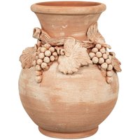 Regenschirm Vase in galestro Terracotta 100% Made in Italy vollständig handgefertigt von BISCOTTINI
