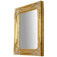 Set 2 Vertikaler / horizontaler hängender Spiegel L27xPR3xH32 cm Antikgold-Finish. Set 2 Vertikaler / horizontaler hängender Spiegel L27xPR3xH32 cm Antikgold-Finish. von BISCOTTINI