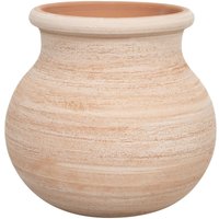 Terrakotta-Vase 100% Made in Italy vollständig handgefertigt von BISCOTTINI