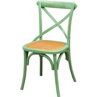 Thonet Stuhl 88x52x48 Eschenholz Stühle Esszimmer Küchenstühle Vintage Stuhl Retro Stühle Holzstuhl gealtertes Holz (Antikgrün) von BISCOTTINI