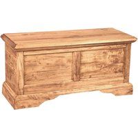 Truhe im Country-Stil aus massivem Lindenholz mit natürlichem Finish L100xPR38xH48 cm. Made in Italy Truhe im Country-Stil aus massivem Lindenholz mit natürlichem Finish L100xPR38xH48 cm. Made in Italy von BISCOTTINI