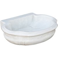 Biscottini - Waschbecken aus weißem Marmor Aufsatzwaschbecken Waschbecken aus Stein Waschbecken für innen und außen Brunnenbecken Waschbecken Biscottini - Waschbecken aus weißem Marmor Aufsatzwaschbecken Waschbecken aus Stein Waschbecken für innen und außen Brunnenbecken Waschbecken von BISCOTTINI