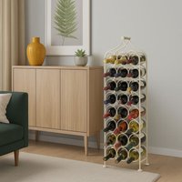 Biscottini - Weinregal Weinschrank Weinkeller aus Eisen Weinflaschenhalter Bodenstehender Flaschenhalter aus Schmiedeeisen für 24 Flaschen Biscottini - Weinregal Weinschrank Weinkeller aus Eisen Weinflaschenhalter Bodenstehender Flaschenhalter aus Schmiedeeisen für 24 Flaschen von BISCOTTINI