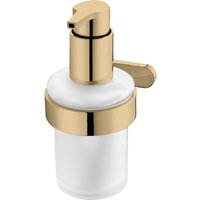 Nature Box Flüssigseifenspender aus Glas, Gold von BISK