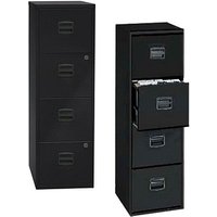 BISLEY Home PFA 4 Hängeregistraturschrank schwarz 4 Schubladen 41,3 x 40,0 x 132,1 cm BISLEY Home PFA 4 Hängeregistraturschrank schwarz 4 Schubladen 41,3 x 40,0 x 132,1 cm von BISLEY Home