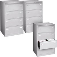 AKTION: BISLEY LIGHT Hängeregistraturschränke lichtgrau 4 Schubladen 80,0 x 62,2 x 132,1 cm AKTION: BISLEY LIGHT Hängeregistraturschränke lichtgrau 4 Schubladen 80,0 x 62,2 x 132,1 cm von BISLEY LIGHT