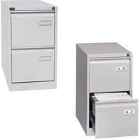 BISLEY LIGHT Hängeregistraturschrank lichtgrau 2 Schubladen 41,3 x 62,2 x 71,1 cm BISLEY LIGHT Hängeregistraturschrank lichtgrau 2 Schubladen 41,3 x 62,2 x 71,1 cm von BISLEY LIGHT