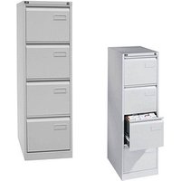 BISLEY LIGHT Hängeregistraturschrank lichtgrau 4 Schubladen 41,3 x 62,2 x 132,1 cm BISLEY LIGHT Hängeregistraturschrank lichtgrau 4 Schubladen 41,3 x 62,2 x 132,1 cm von BISLEY LIGHT